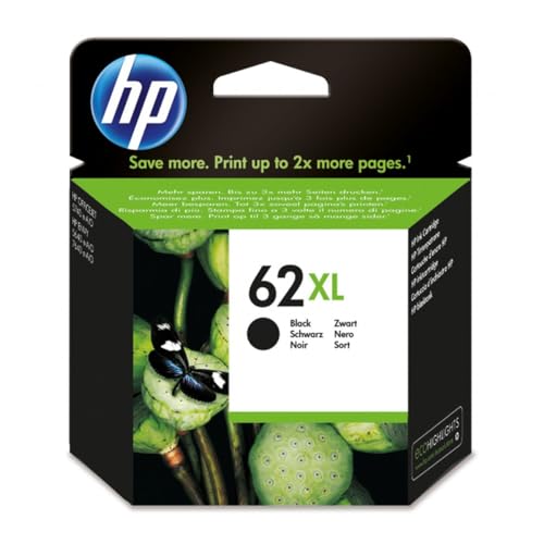 Hp 62Xl High Yield Black Original Ink Cartridge, W128251706 (Original Ink Cartridge)