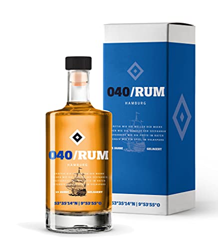 Hsv 040 Hamburg Rum 40% Vol. 0,5L In Giftbox