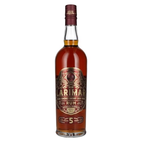 Ron Larimar 5 Years Old Small Batch Rum Pedro Ximénez Sherry Cask Finish 40% Vol. 0,7L