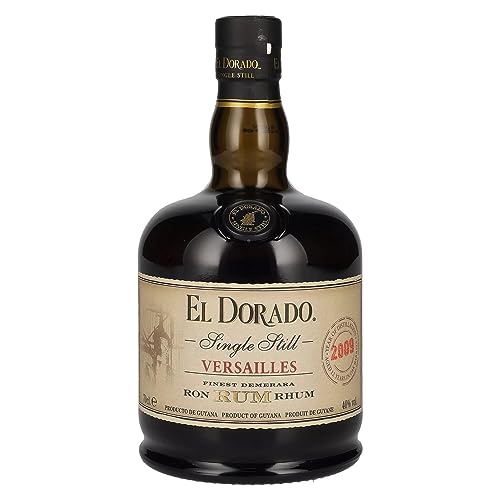 El Dorado Versailles Single Still Finest Demerara Rum 2009 40% Vol. 0,7L