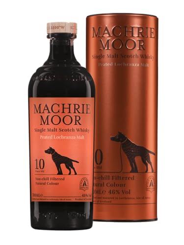 Arran Machrie Moor 10 Years Old Peated Lochranza Malt 46% Vol. 0,7L In Tinbox
