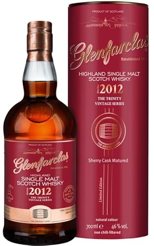 Glenfarclas The Trinity Vintage Series Sherry Cask Highland Single Malt 2012 46% Vol. 0,7L In Giftbox