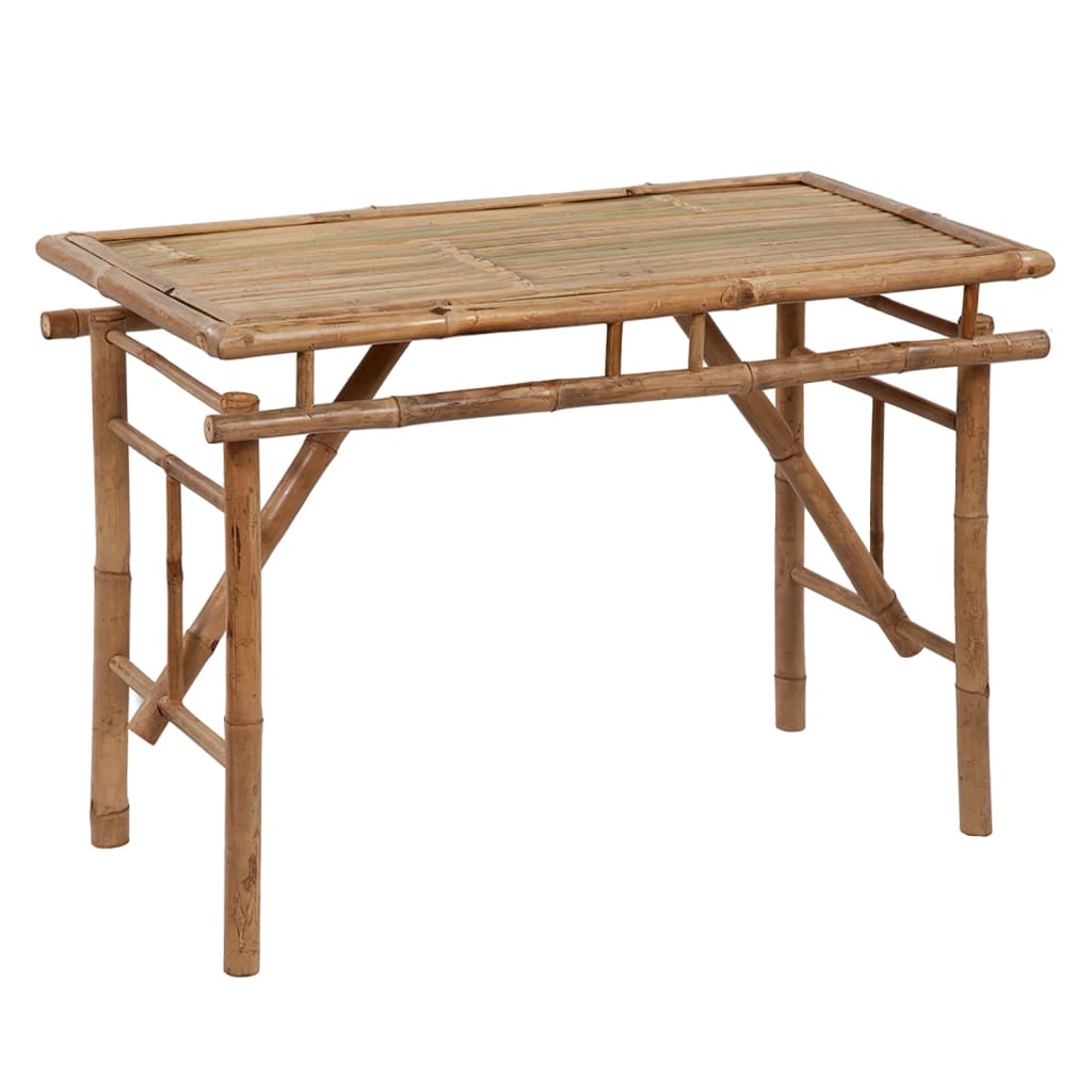 Tavolo da giardino pieghevole 115x50x75 cm bamb cod mxl 34200