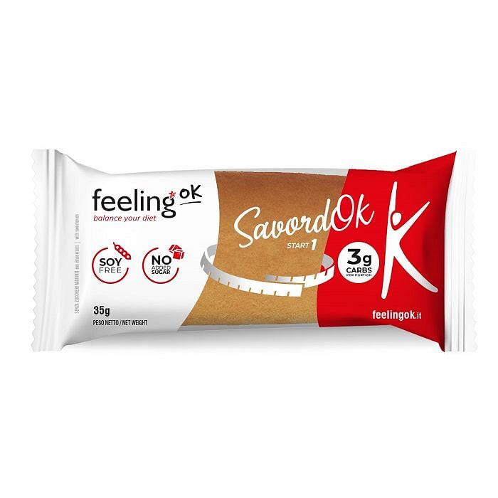 Feeling Ok Savoiardo Albicocca 35 G