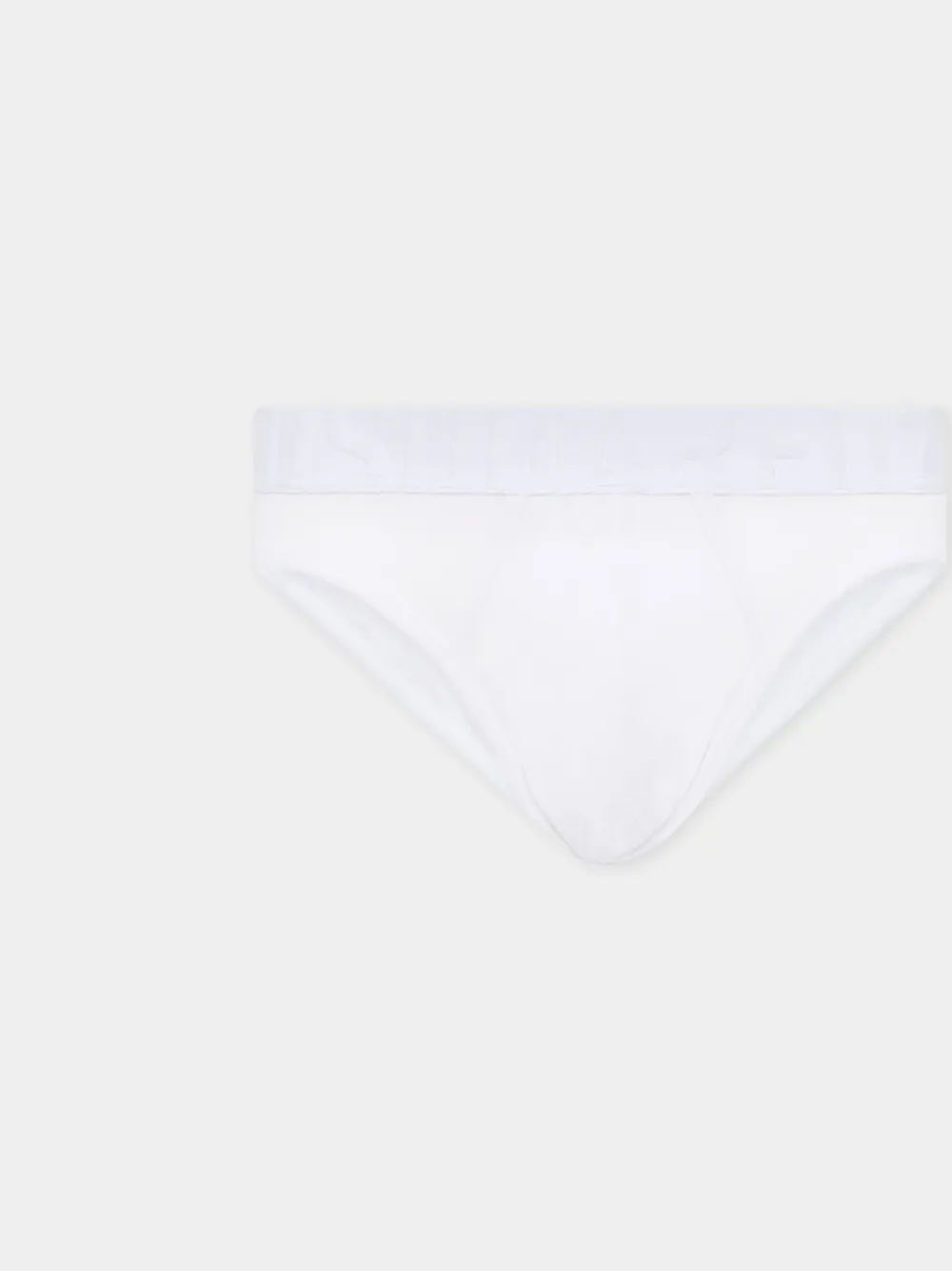 DSQUARED2 logo-waistband briefs - Bianco
