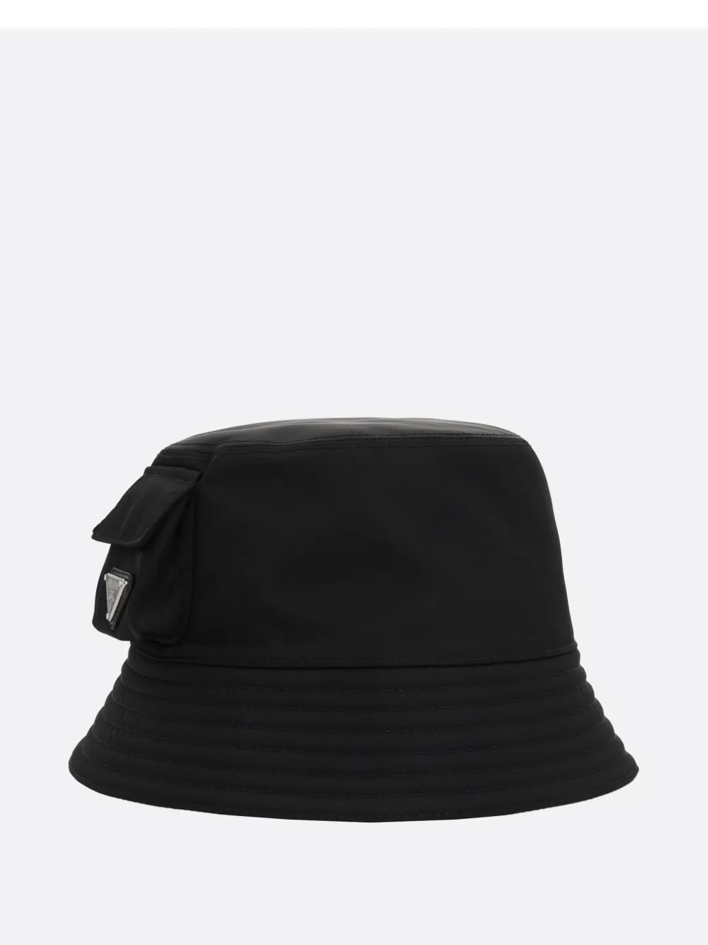 Prada pocket-detail bucket hat - Nero