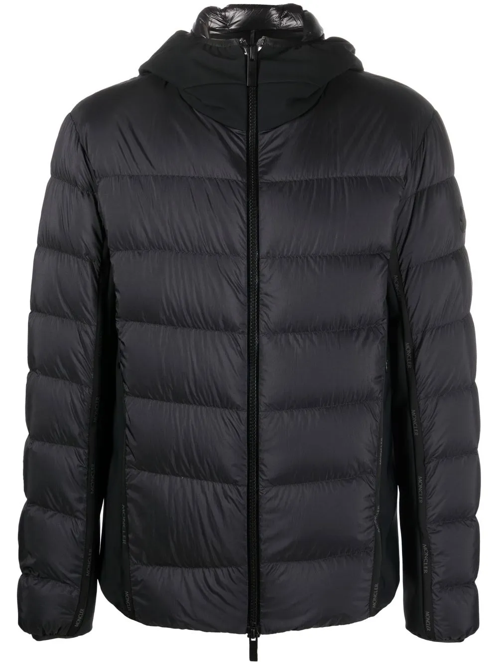 Moncler Piumino con cappuccio - Nero