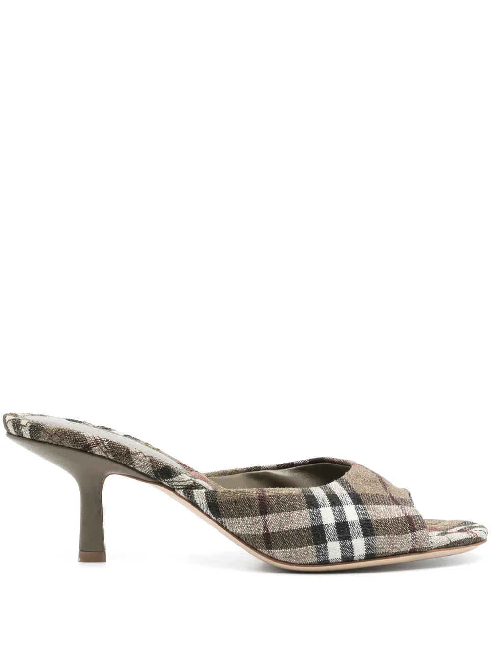 Burberry 65mm Mews mules - Verde