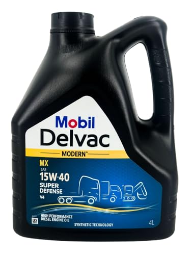 Mobil Olio Motore 15W-40 4 Liter