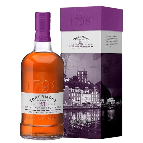 Tobermory 21 Years Old Single Malt Oloroso Cask Finish 46,3% Vol. 0,7L In Giftbox