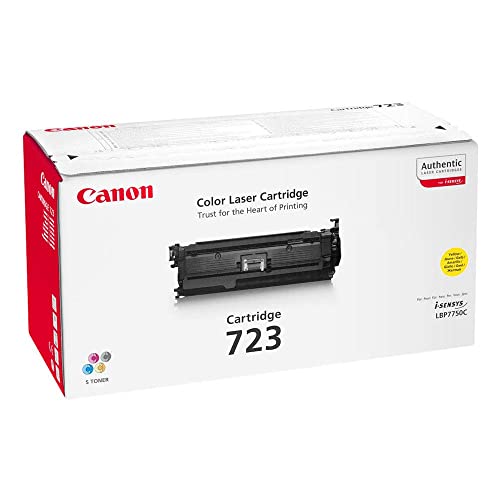 Canon Cartuccia 723 Y Toner Giallo, Rendimento 8.500 Pagine, Imballo In Cartone