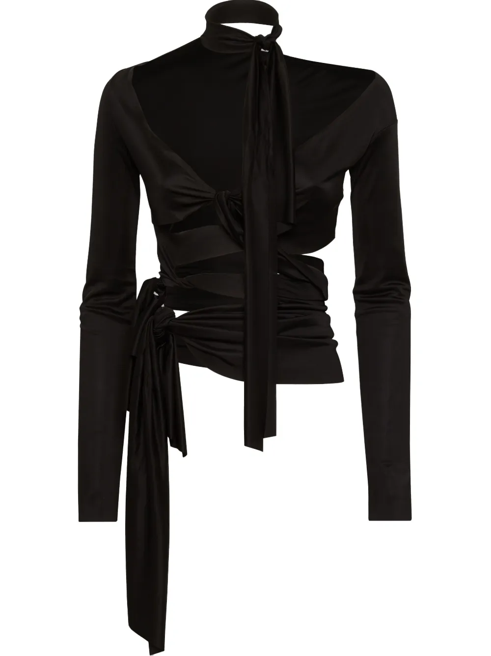 DSQUARED2 cut-out blouse - Nero