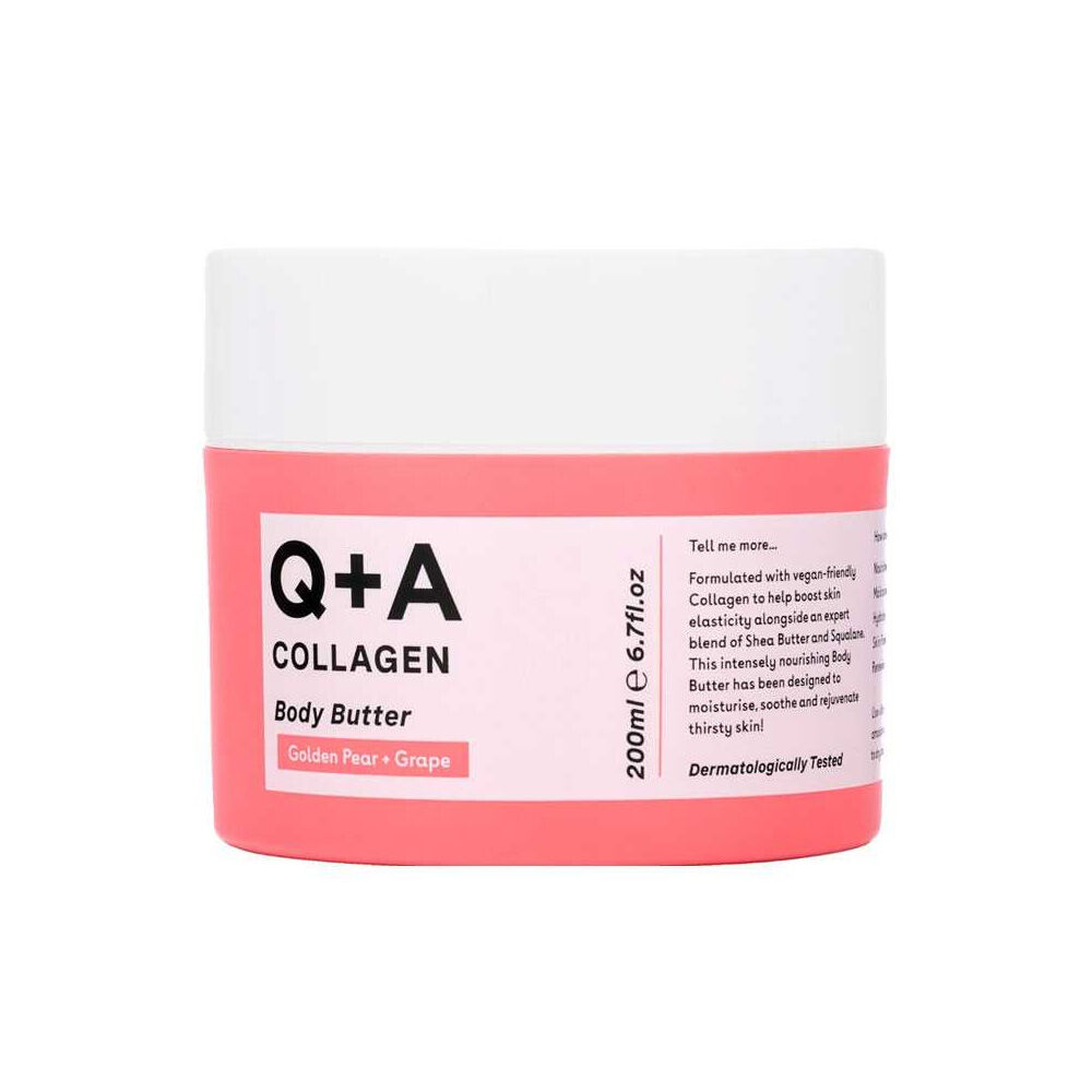 Q+A Collagen Body Butter 200 ml - -