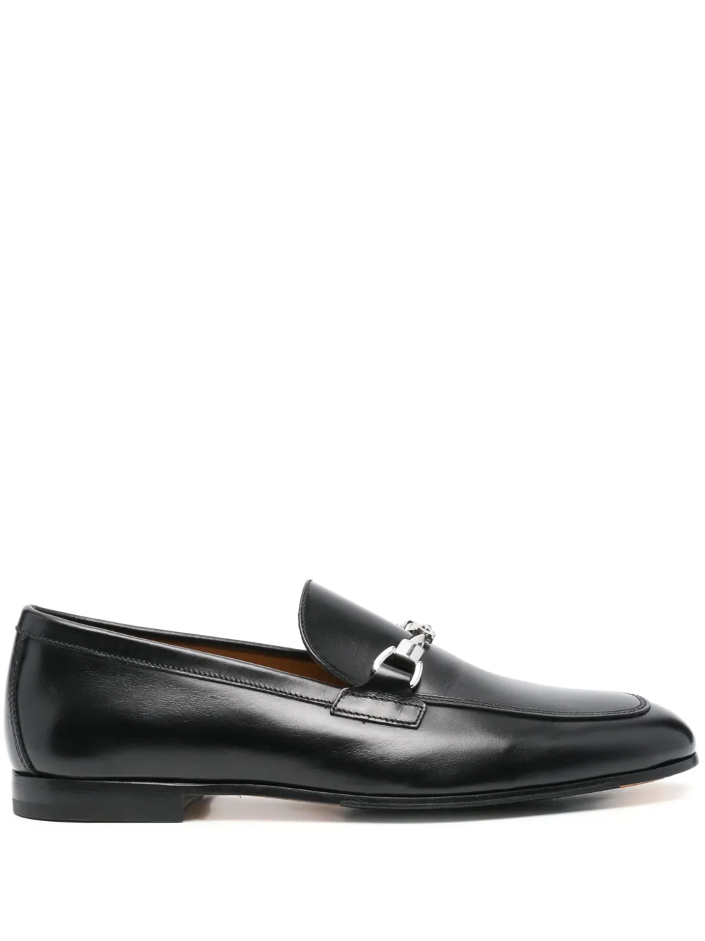 Doucal's horsebit-detailed loafers - Nero