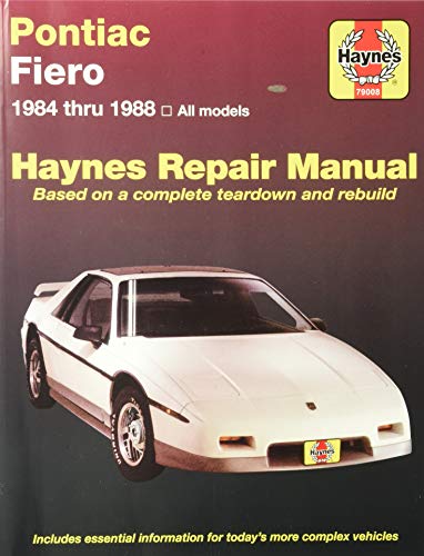 Pontiac Fiero, 1984-1988