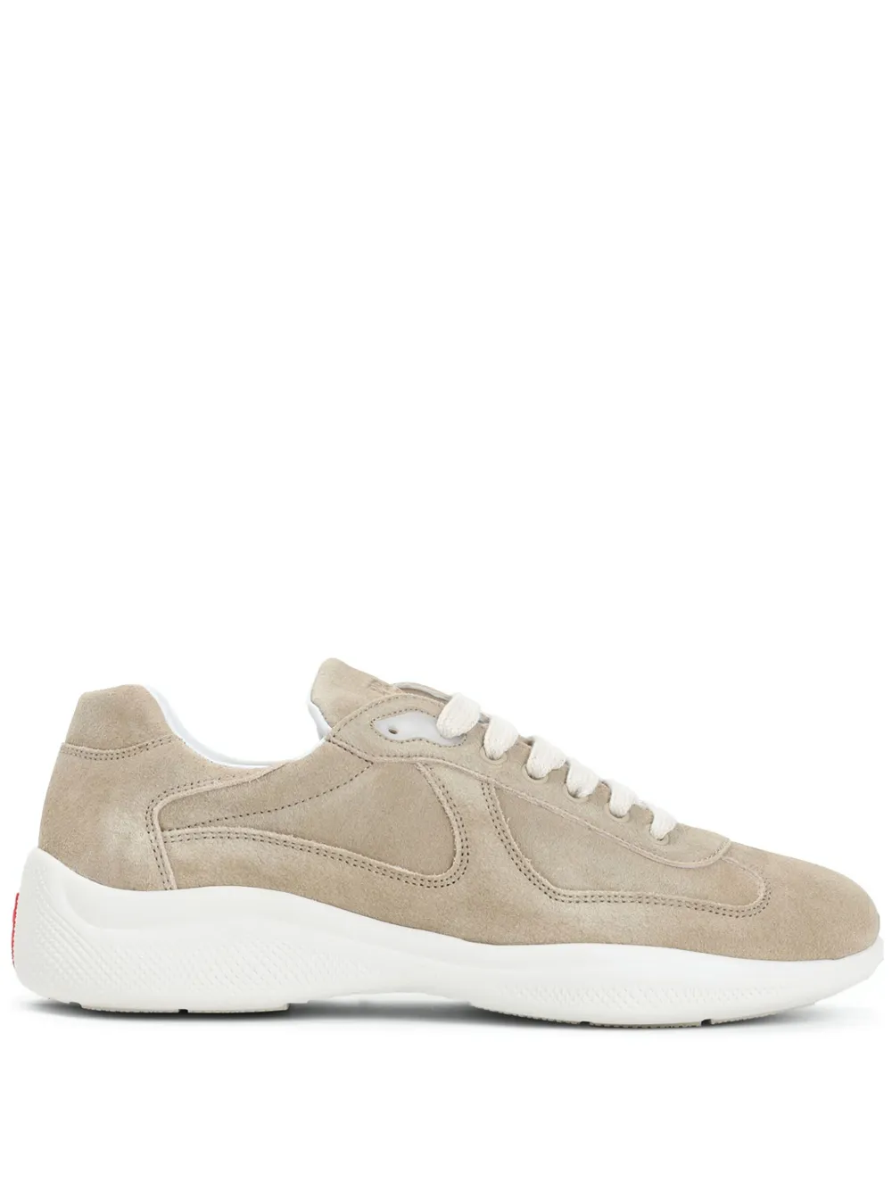 Prada Prada America's Cup suede sneakers - F0379 Neutral