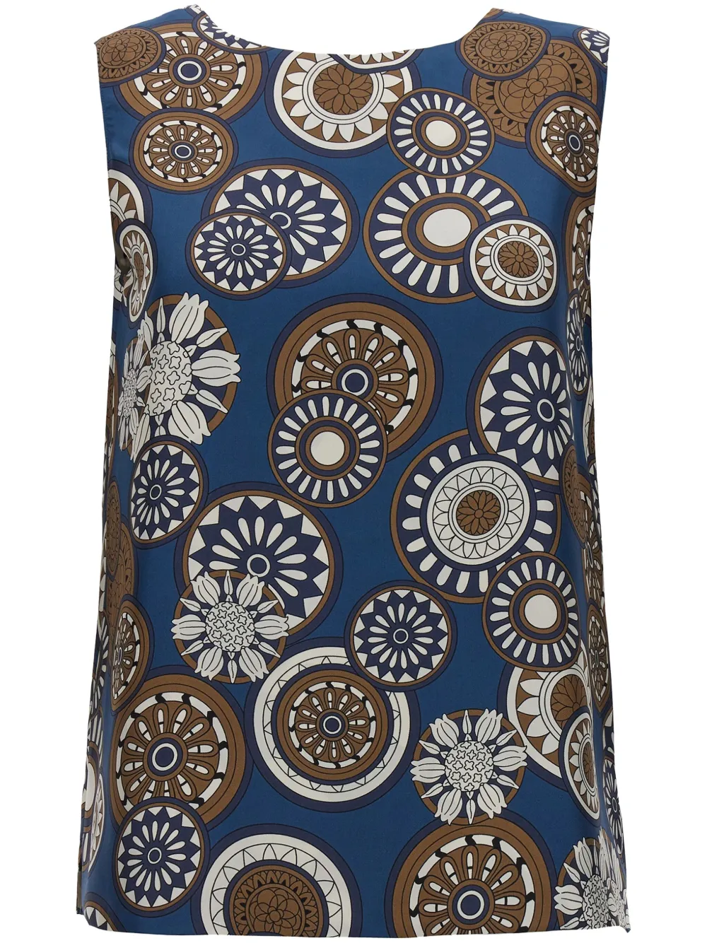 Max Mara Time reversible top - Blu