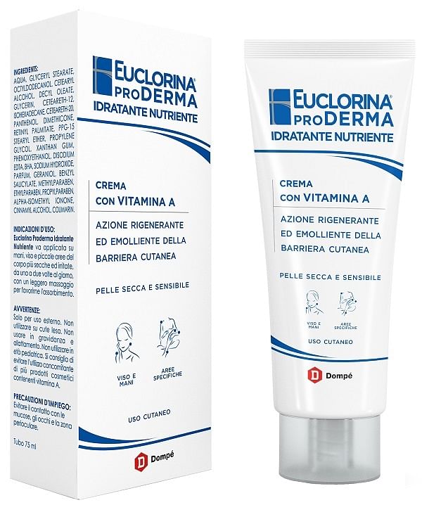 Euclorina Proderma Idratante Nutriente 75 Ml