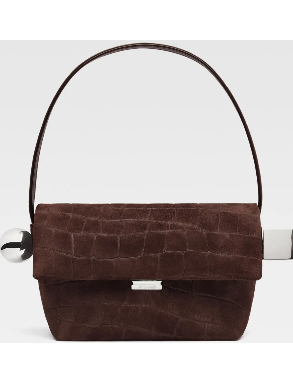 Jacquemus Le Rond Carre shoulder bag - Marrone
