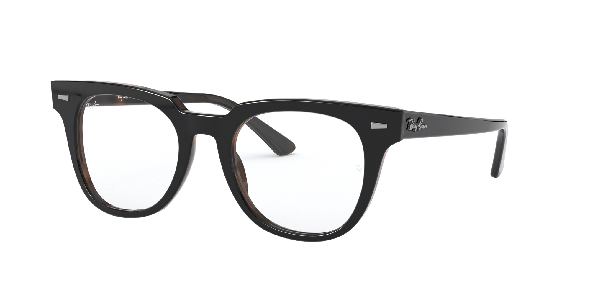 Ray - Ban Unisex Rx5377 Meteor 5909 Montature Da Vista Plastica Grigio  Squadrata