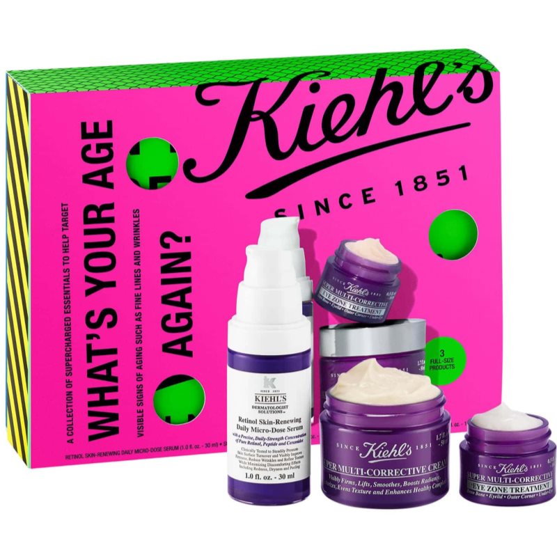 Kiehl'S Super Multi-Corrective Cream Confezione Regalo Da Donna