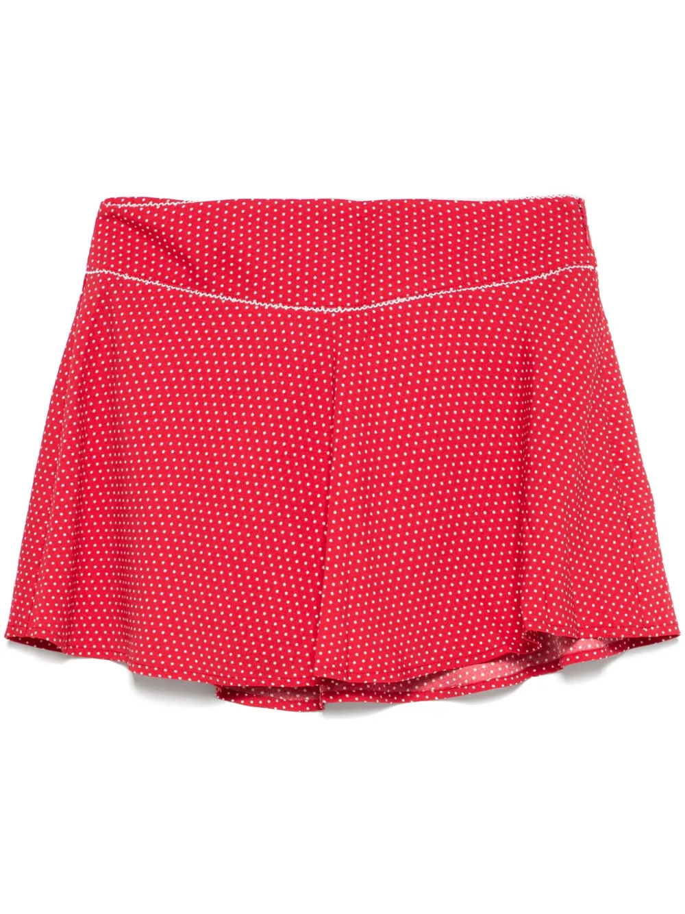 Frankies Bikinis Angeline mini skirt - Rosso