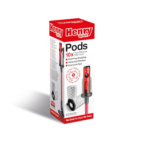 Numatic 915744 Henry Quick Pods, Policarbonato