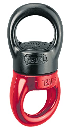 Petzl P58 L Cuscinetto A Sfere Girevole Grande, Nero/Rosso