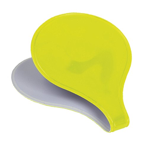 M-Wave Clip Magnetica Reflex, Giallo, One Size