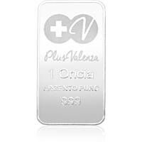 Lingotto Argento 1 Oncia Plus Valenza 0401004-31,10G