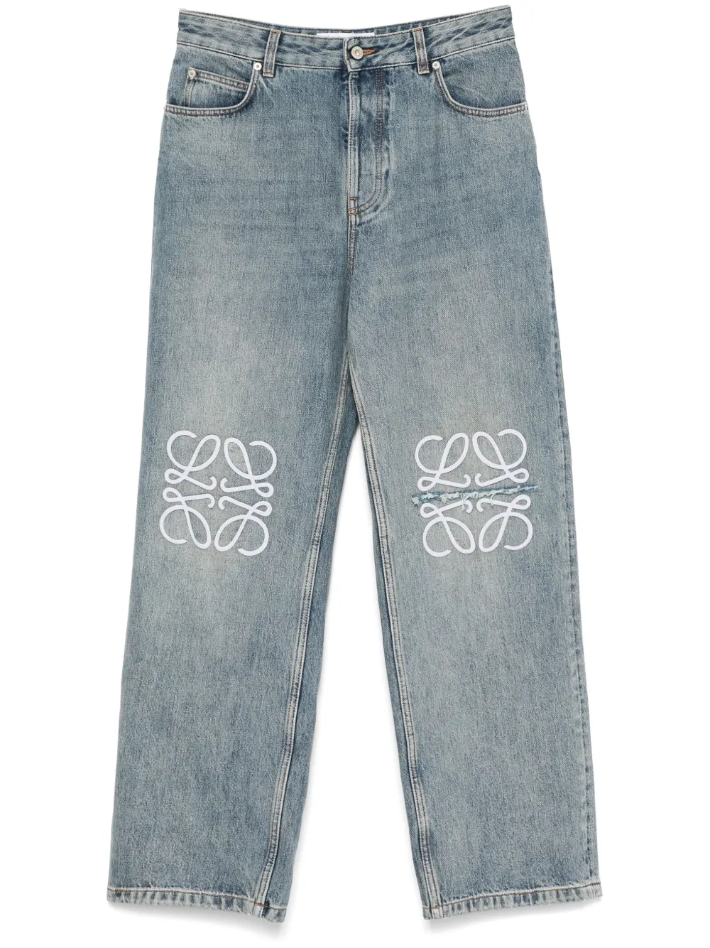 LOEWE Jeans Anagram - Blu