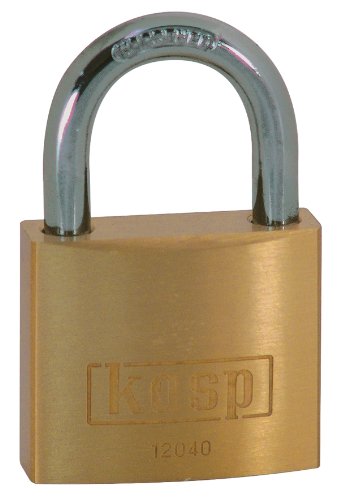 Kasp K12040 Lucchetto In Ottone, 40 Mm, Serie 120