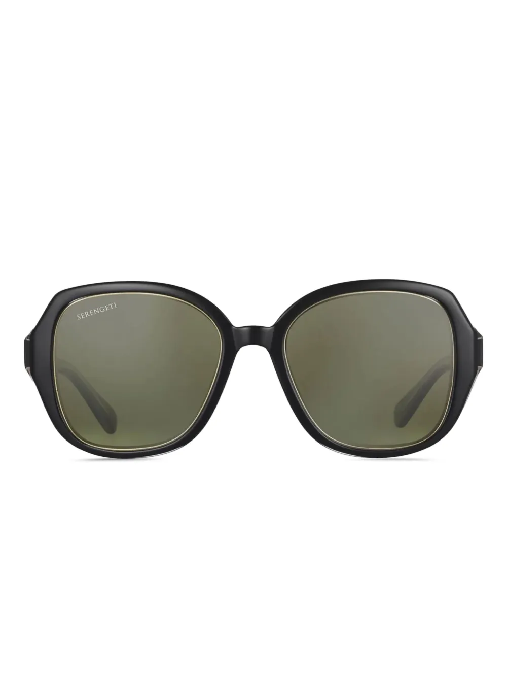 Serengeti Eyewear oversize-frame sunglasses - Nero