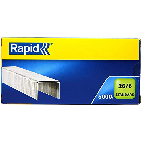 Rapid Punti Metallici Standard 26 6, Galvanizzati 7313468618001