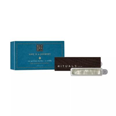 Rituals Ricarica Profumo Hammam – Life Is A Journey – 2 Ricariche Per Profumatore Auto – Profumo Auto Con Note Di Eucalipto E Rosmarino – 2 X 3 G