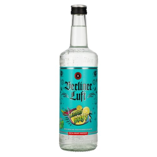 Berliner Luft Lemon Days Der Frische Pfefferminzlikör 18% Vol. 0,7L