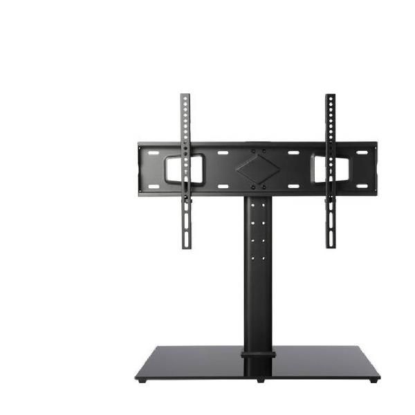 Universal steel/glass tv table stand no swivel function. mounted on the vesa interface of tv. maximum supported vesa 600x400 - asfx600/00w