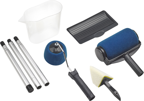 Rullo pittura con serbatoio kit 6 pz maurer