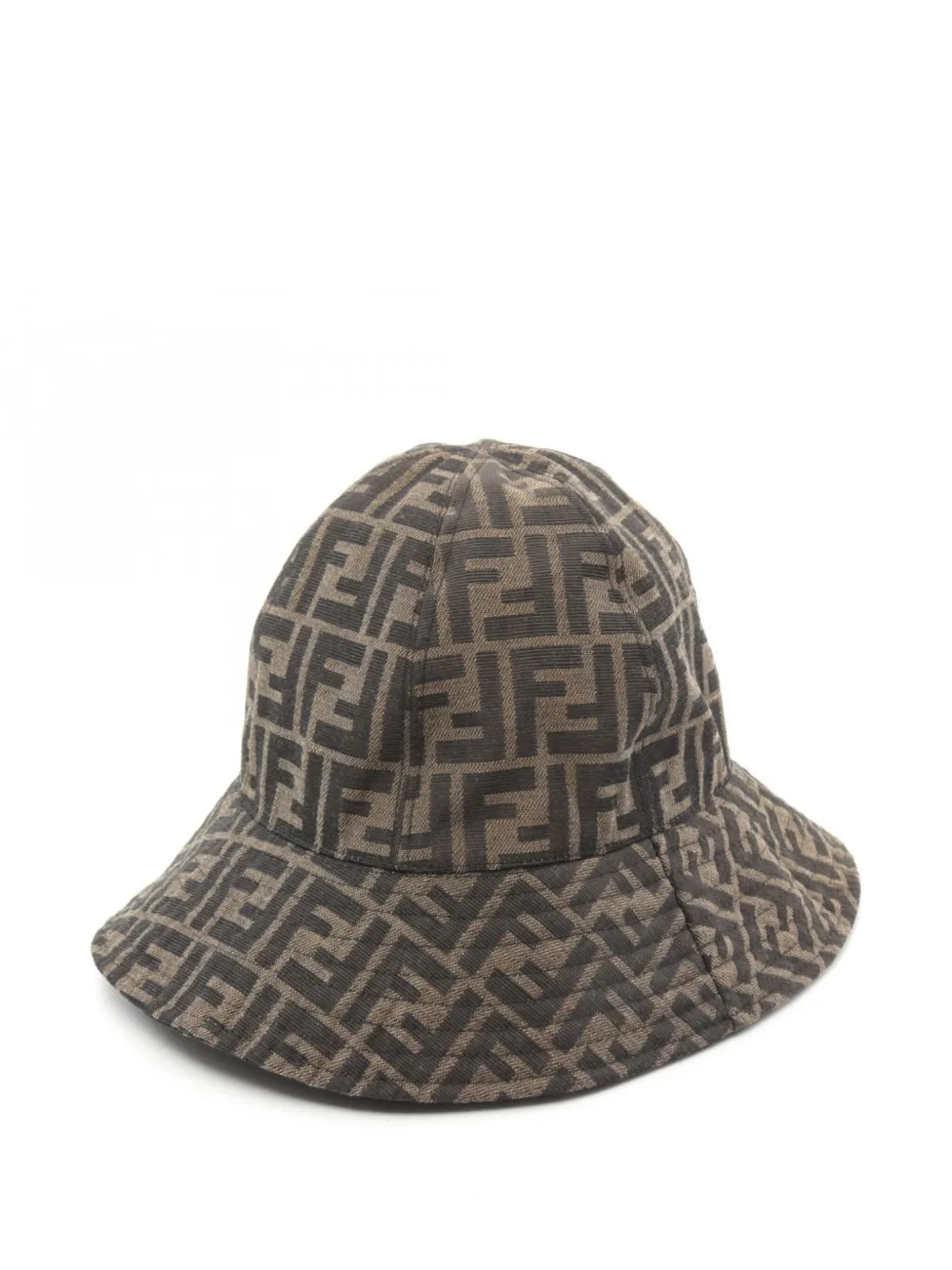 Fendi Pre-Owned 2010s Zucca bucket hat - Marrone
