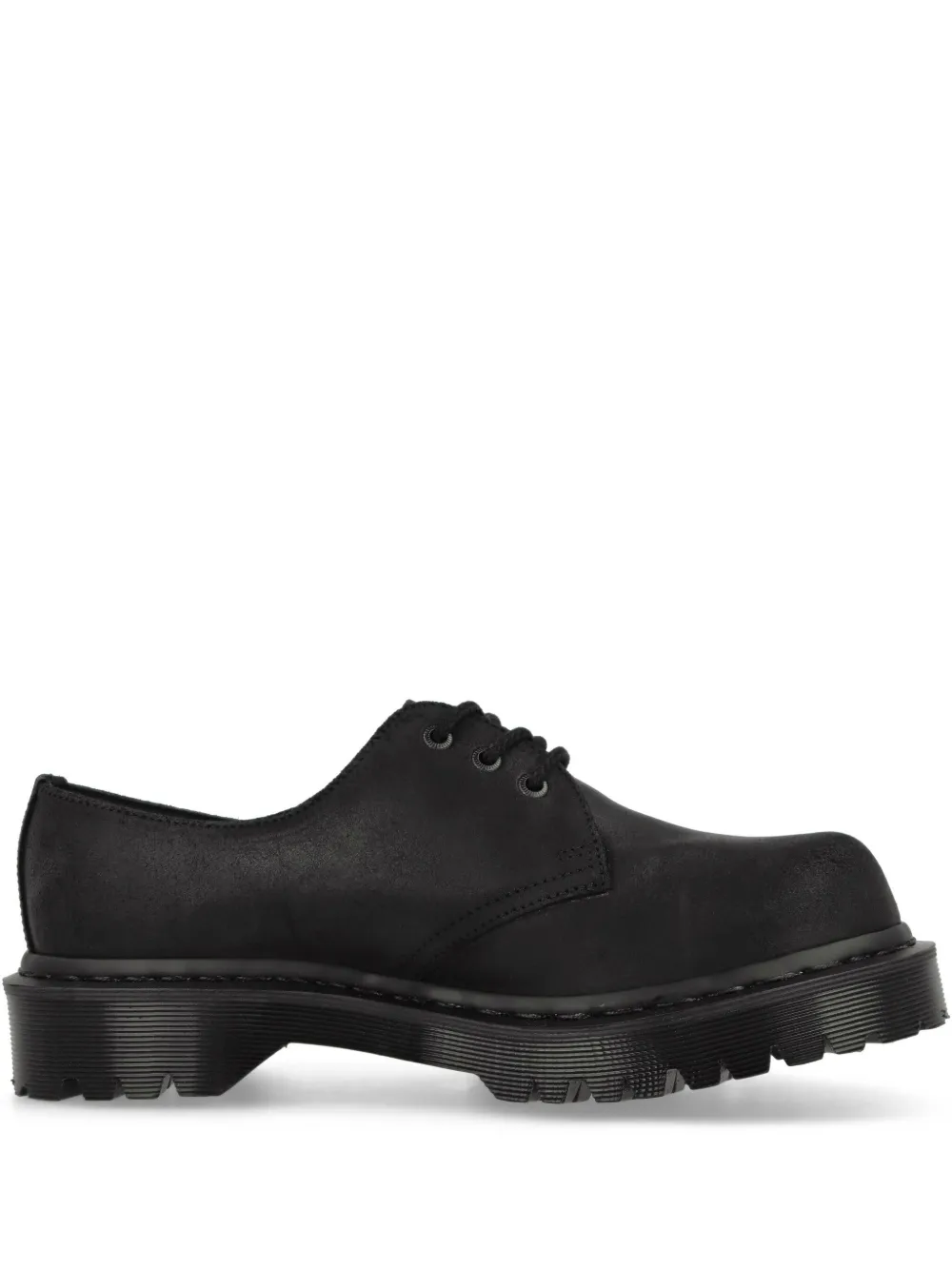 Dr. Martens 1461 Wax Commander derby shoes - Nero
