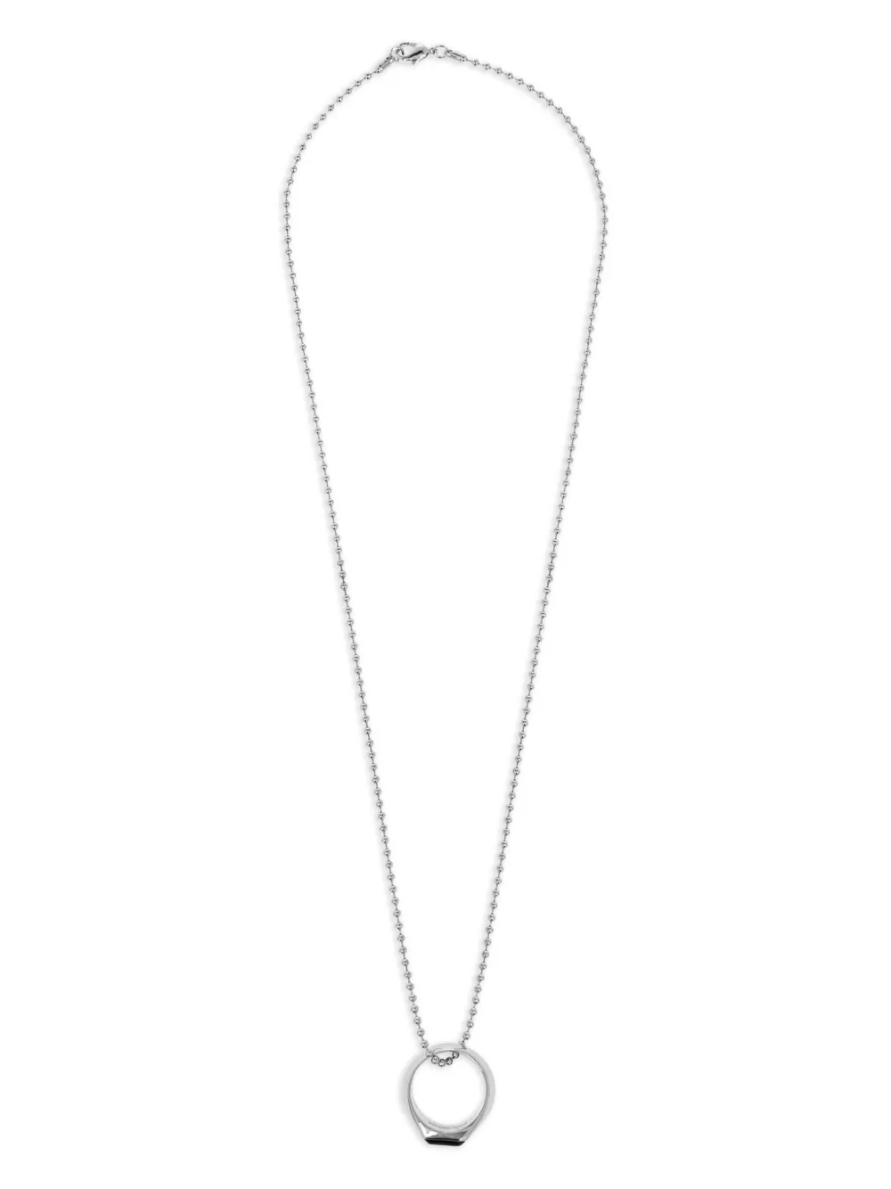DSQUARED2 ring-pendant necklace - Argento