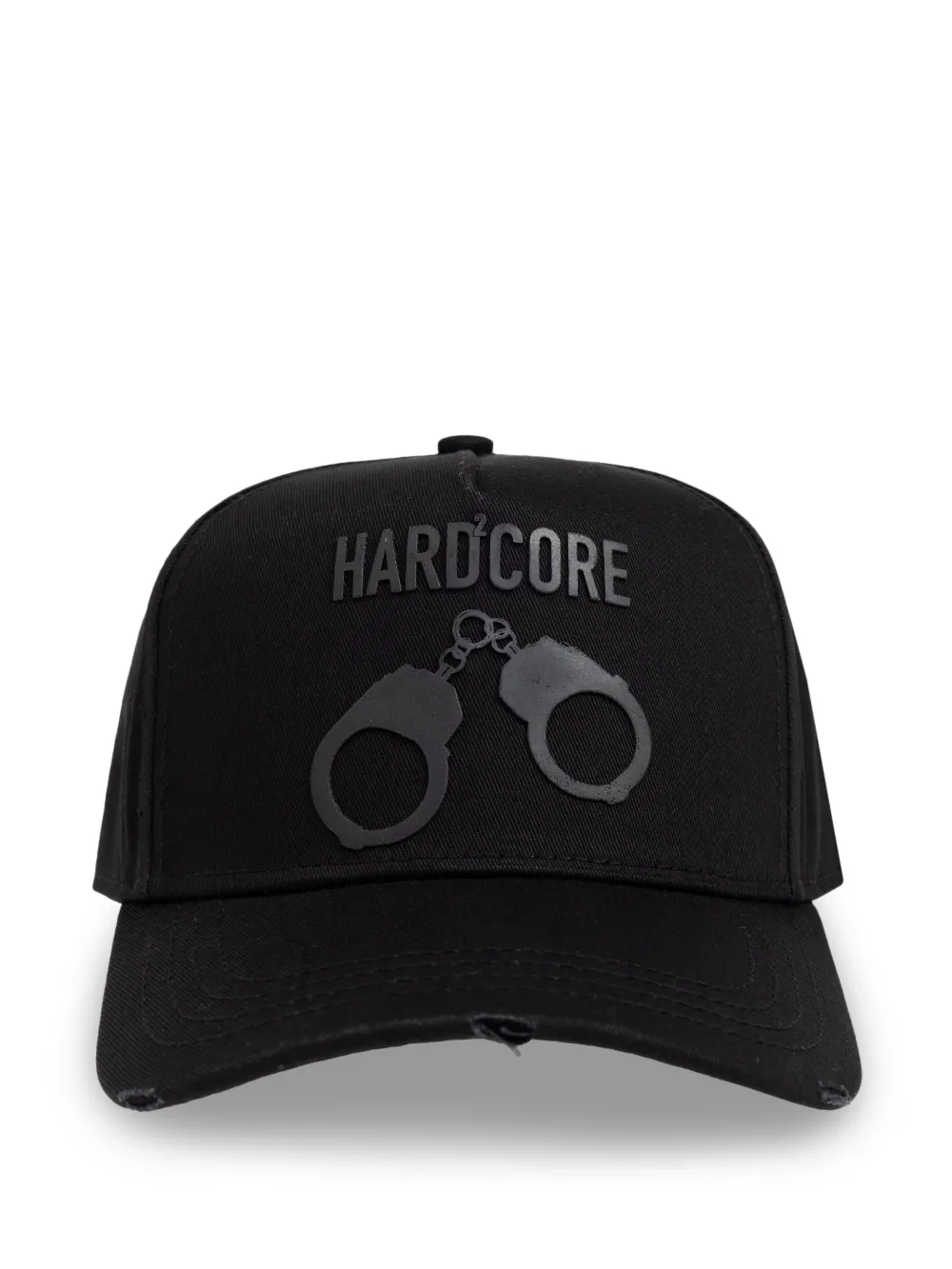 DSQUARED2 tonal-print baseball cap - Nero