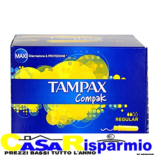 Tampax Compak 16 Pz. Regular Assorbenti Interni
