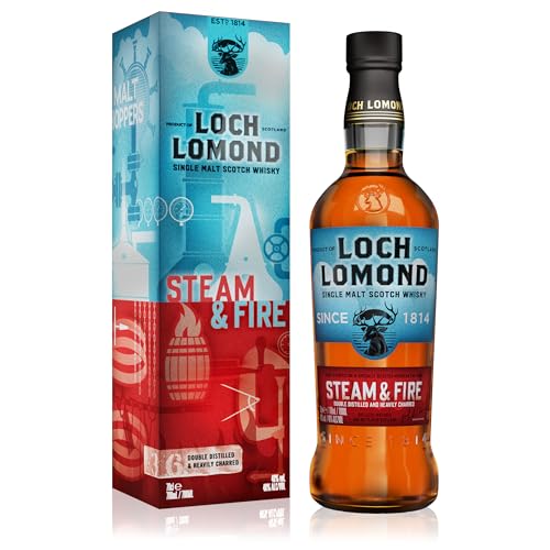 Loch Lomond Steam & Fire Single Malt Scotch Whisky 46% Vol. 0,7L In Giftbox