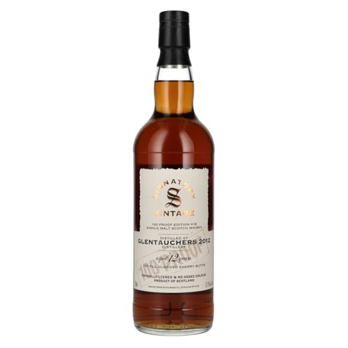 Signatory Vintage 100 Proof Edition Glentauchers 12 Years Old Single Malt #18 2012 57,1% Vol. 0,7L
