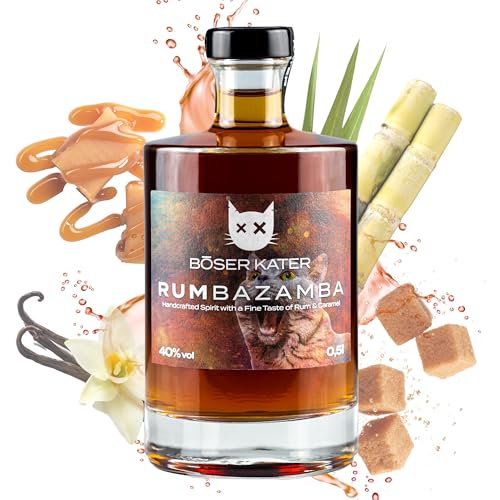 Böser Kater Rumbazamba Caramel Toffee Spirit Drink 40% Vol. 0,5L