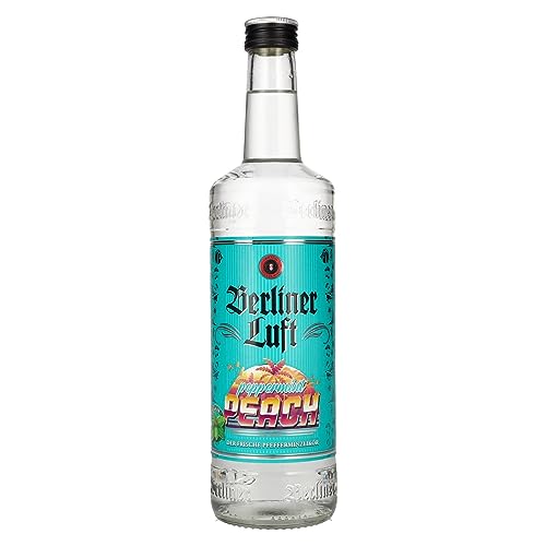 Berliner Luft Peppermint Peach Der Frische Pfefferminzlikör 18% Vol. 0,7L