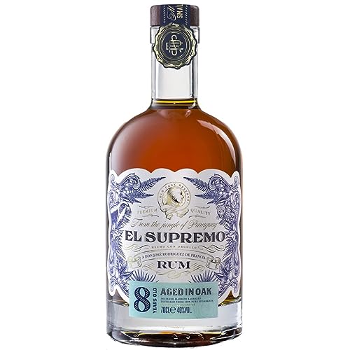 El Supremo 8 Year Old Oak Cask Rum 40% Vol. 0,7L