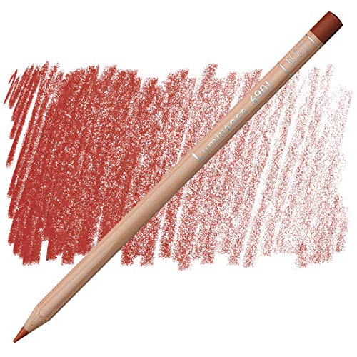 Caran D'Ache Luminance - Matita Colorata Professionale Resistente Alla Luce Per Artisti (Russet)