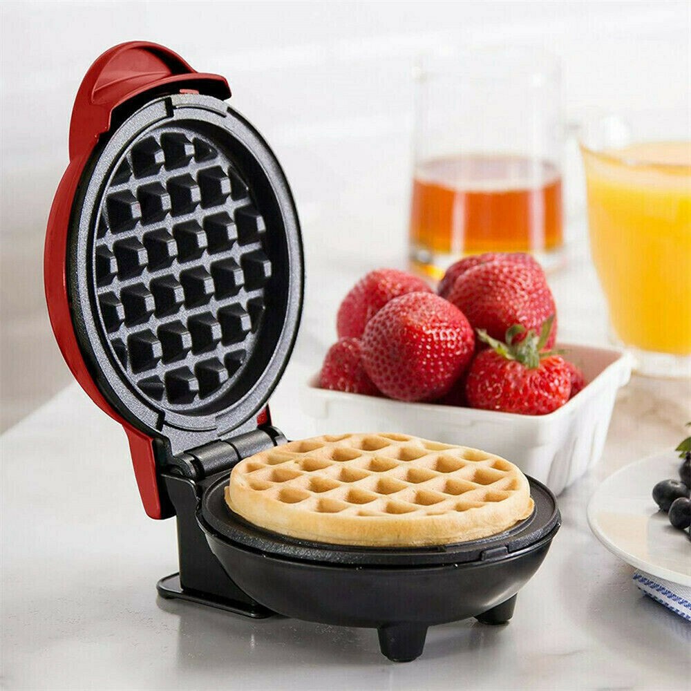 Macchina elettrica waffle maker antiaderente piastra in ceramica di rame per la casa - zencocco